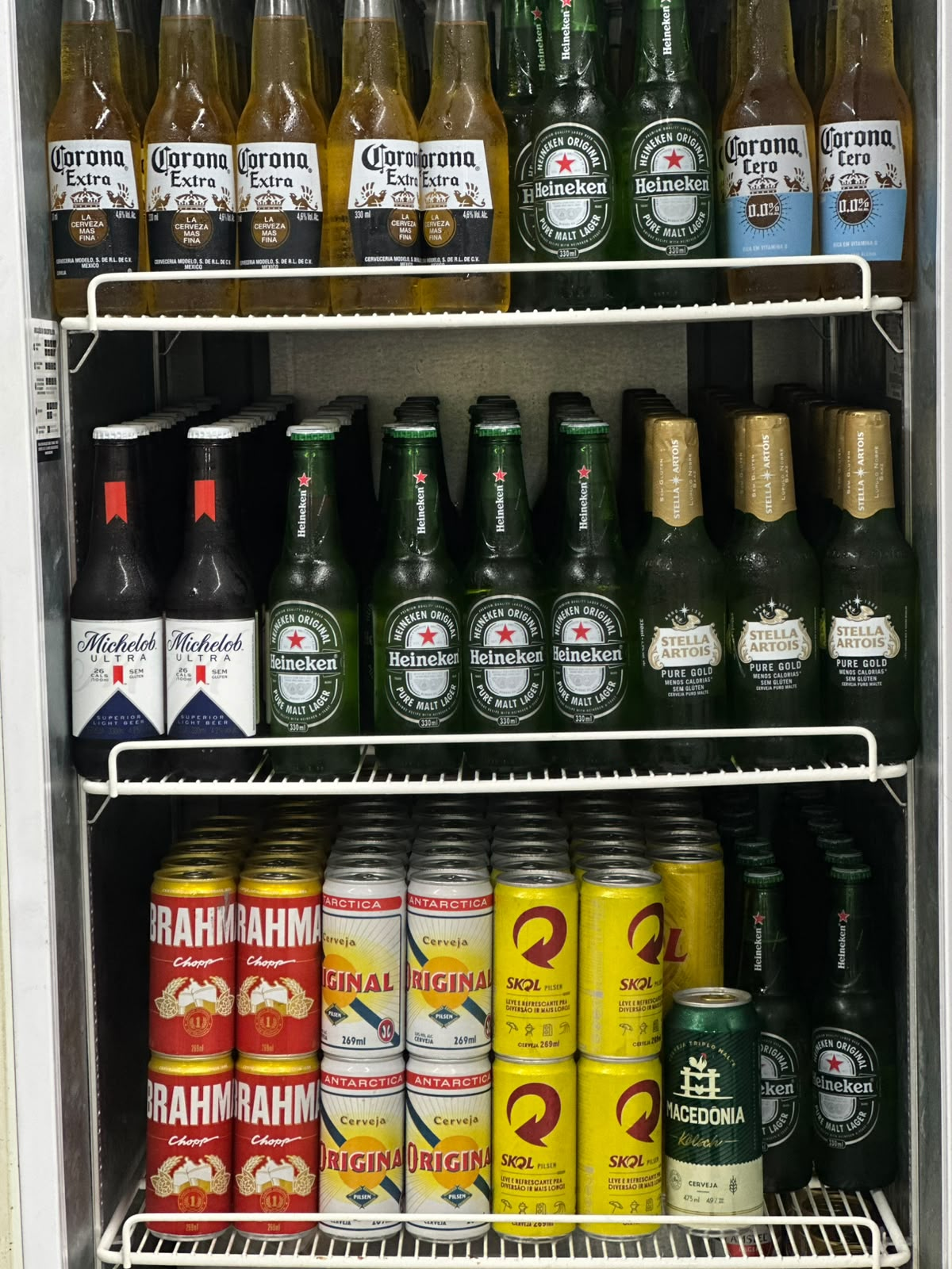 Bebidas geladas Guerreiros Grill